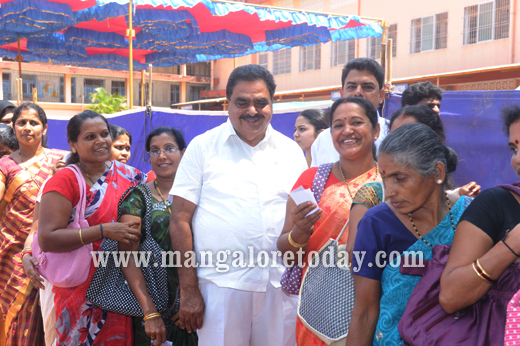Ramanath rai voting at congress Primaries